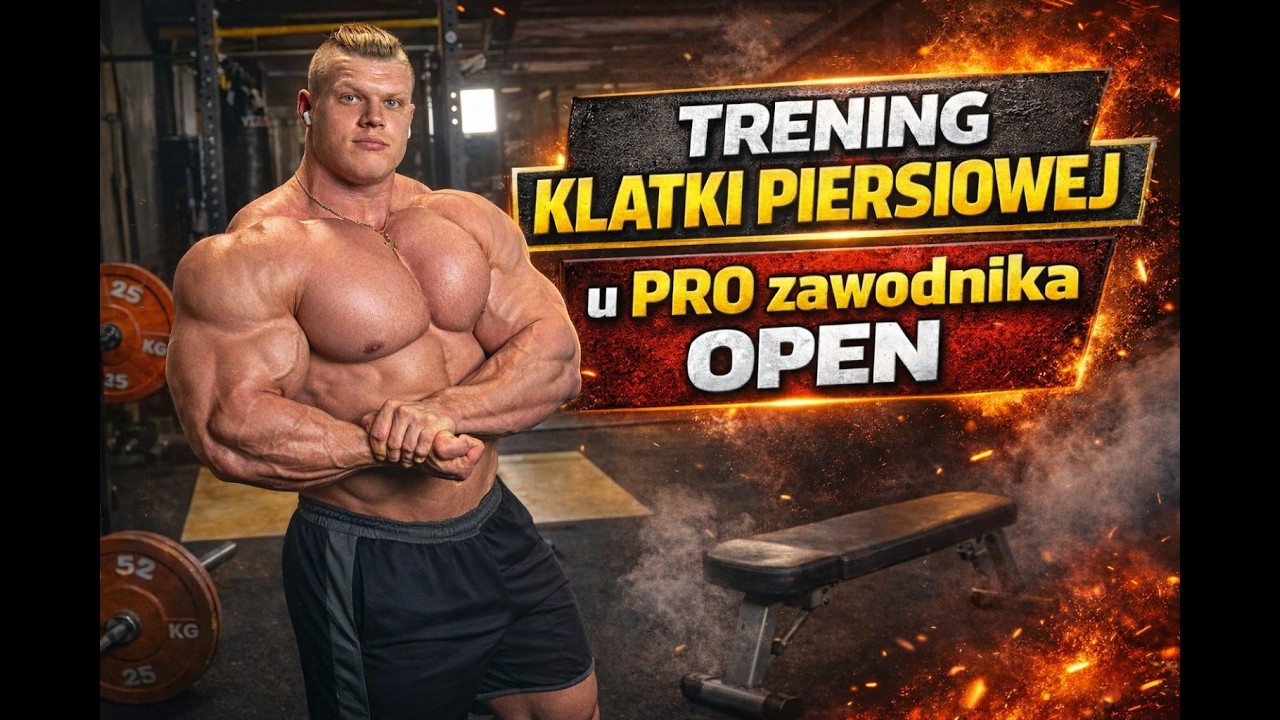 TRENING KLATKI PIERSIOWEJ U PRO ZAWODNIKA OPEN