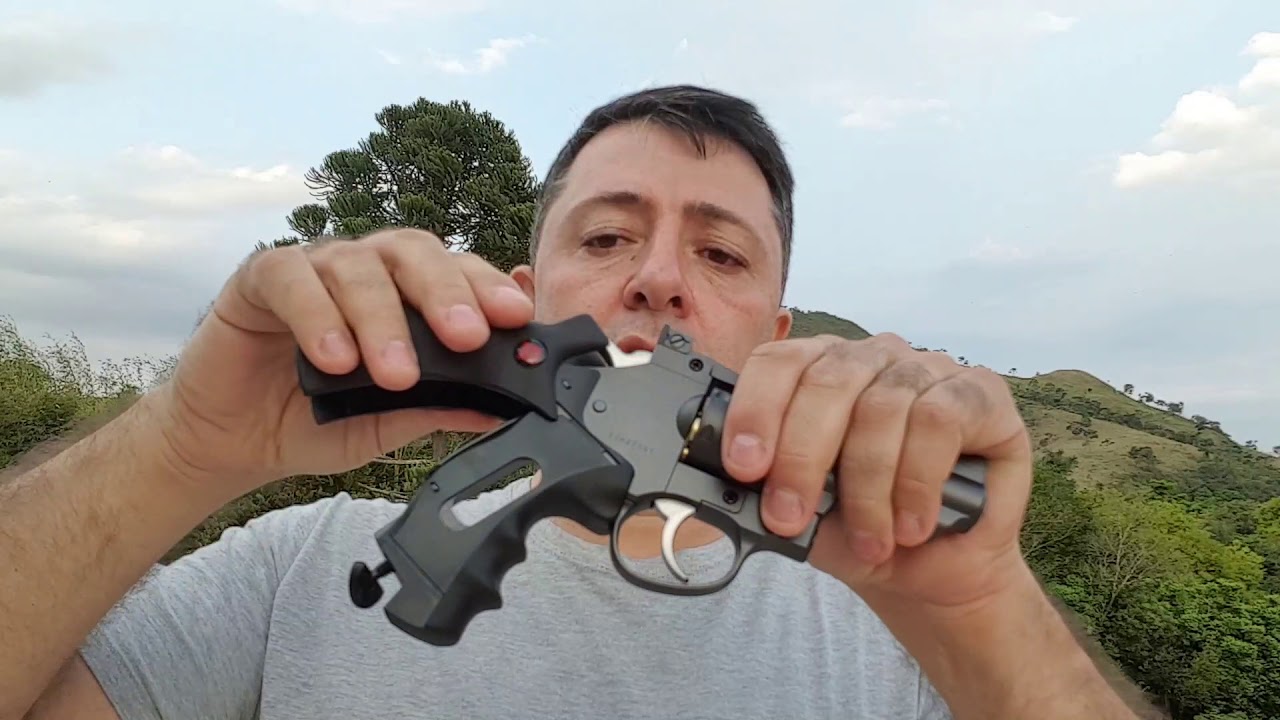 Mini Review Revólver SNR357 da Crosman - Mundo da Carabina