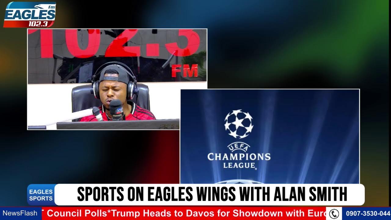 SPORTS ON EAGLES WINGS WITH ALAN SMITH