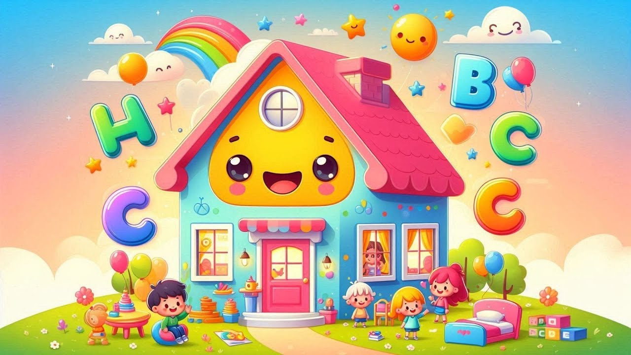 ABC Happy Home 🏡 | Fun A-Z Learning for Kids