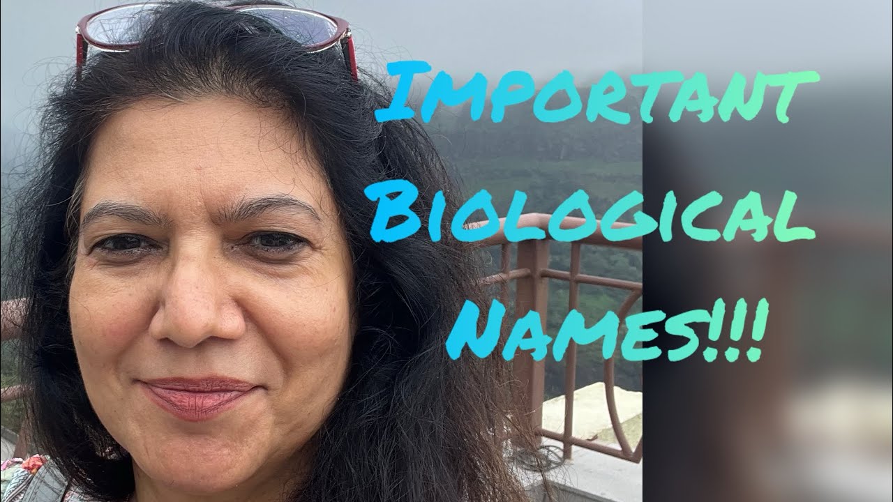 Part 2: 50 MORE Important Biological names! 
