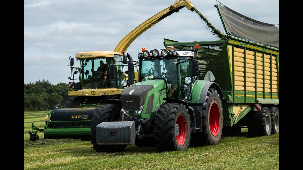 2. Slæt - Rostgaard Maskinstation | Fendt 939 Vario | 2x Fendt 936 Vario | Krone BiG X 630