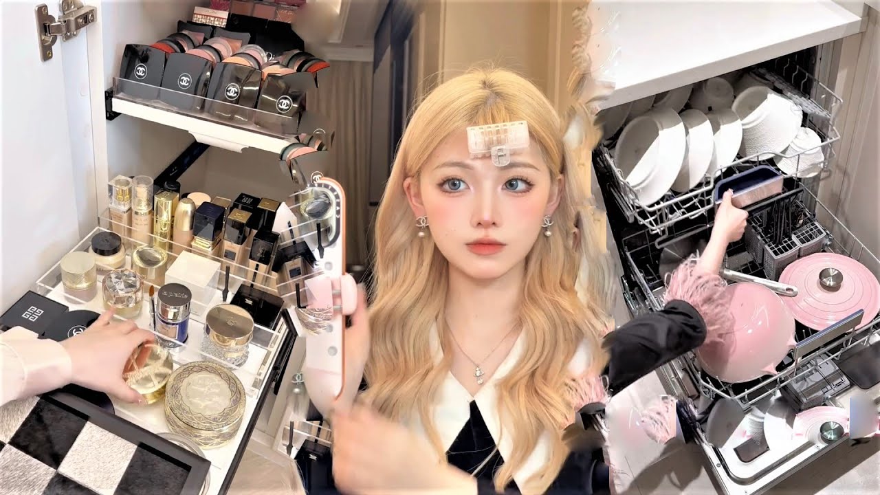 Skinacre after returning home |🎀makeup restocking organizations | Kitchen Organizing