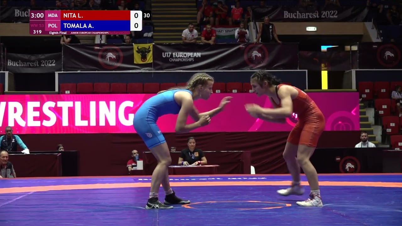 1/8 WW - 53 kg: L. NITA (MDA) v. A. TOMALA (POL)