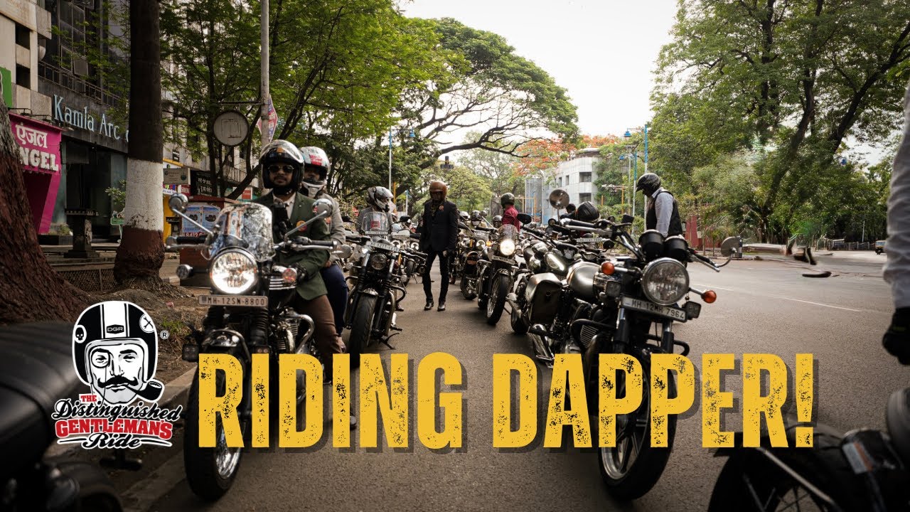 Riding Dapper for a Cause! 🏍️ | @The Distinguished Gentleman's Ride 2025 | Classic Bikes, Big Hearts