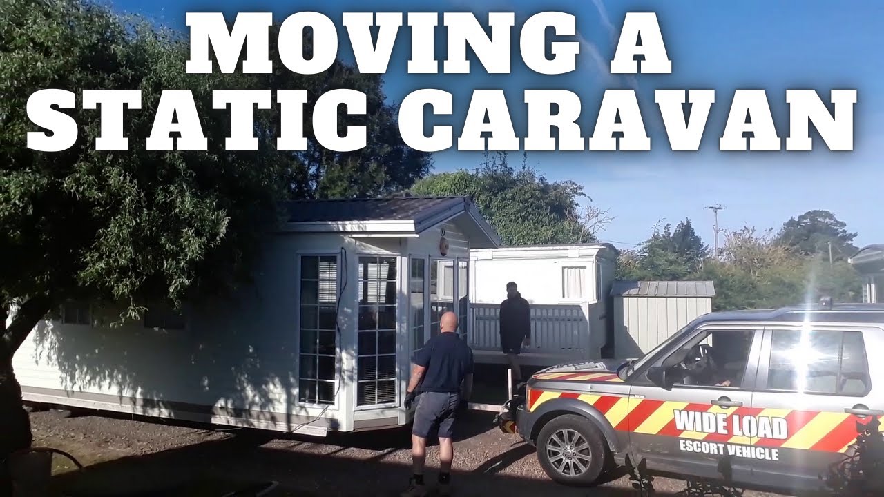 Перемещение стационарного каравана [Caravan Life UK]