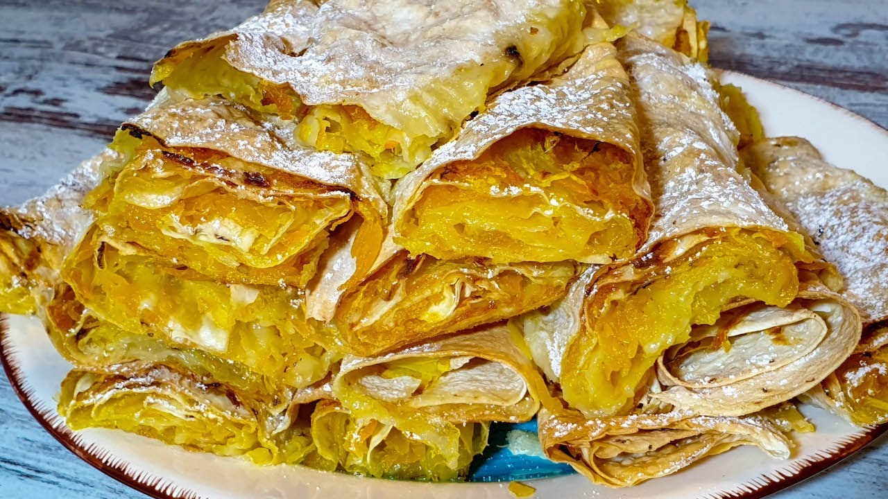 ВКУСНЕЙШАЯ ПОСТНАЯ ЗАКУСКА. Сладость за копейки. Изумительный Тыквенник.