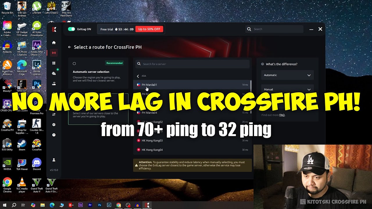 How To Fix Ping in CFPH | EXITLAG TUTORIAL [WORKING 100!!!]