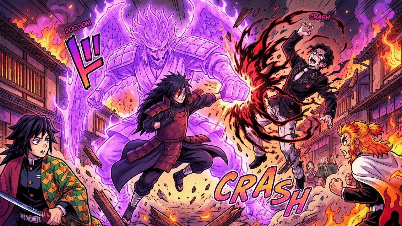 What If Madara Entered Demon Slayer Universe?