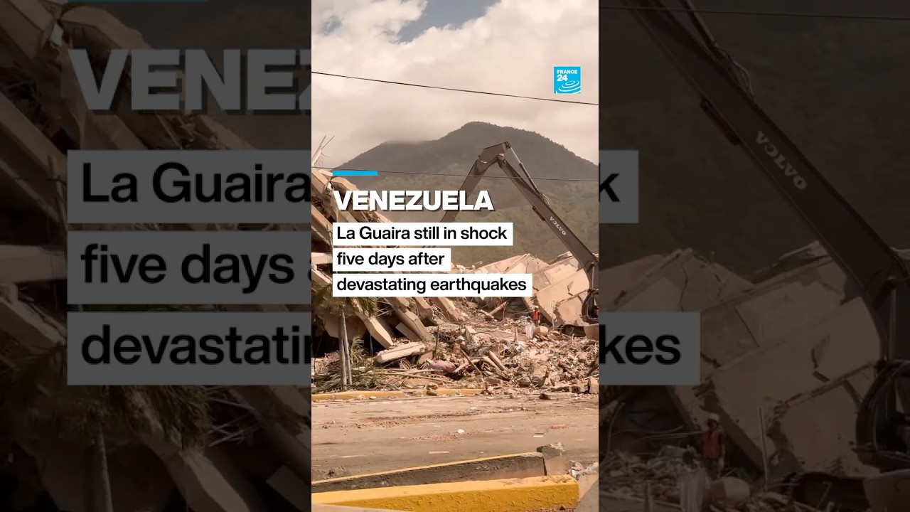 Venezuela: La Guaira still in shock five days after devastating earthquakes &bull; FRANCE 24 English