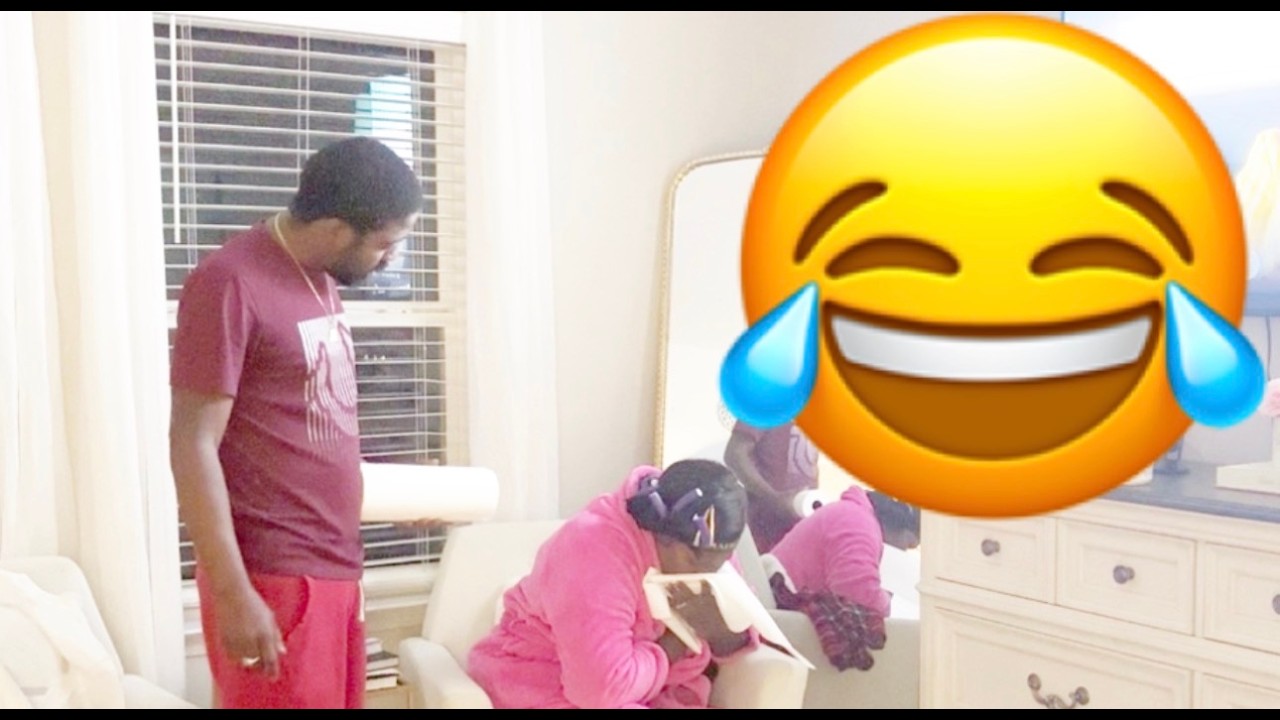 THROW UP ON THE FLOOR TO GET MY WIFE REACTION **epic**
