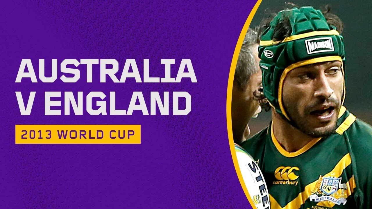NRL Highlights | Australia v England | Match Highlights | 2013 Rugby League World Cup