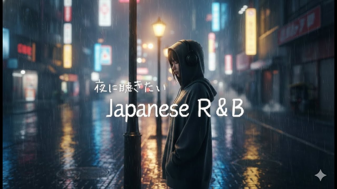 Rainy Evening Japanese R&B 🌃 Soft Focus Music