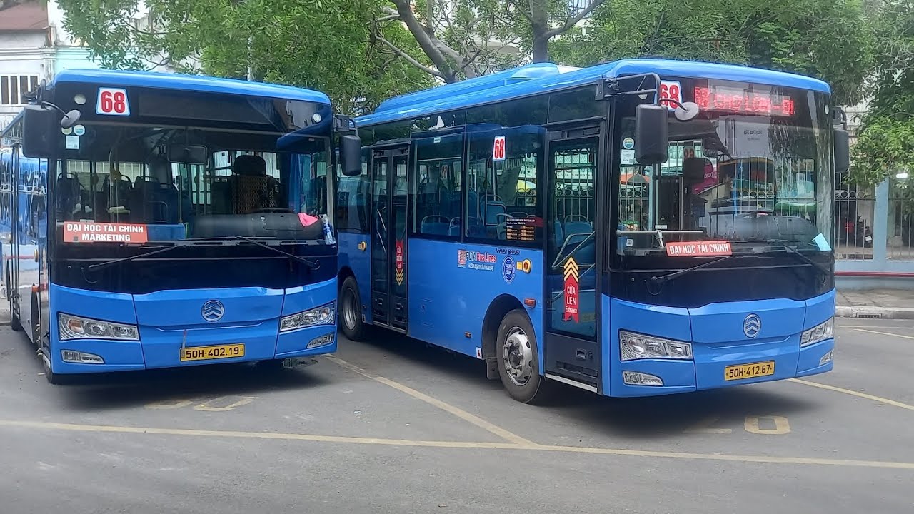Futa Bus - Full hành trình lượt đi xe buýt 68 rời BX.buýt Chợ Lớn đến Trường ĐHTC - Marketing