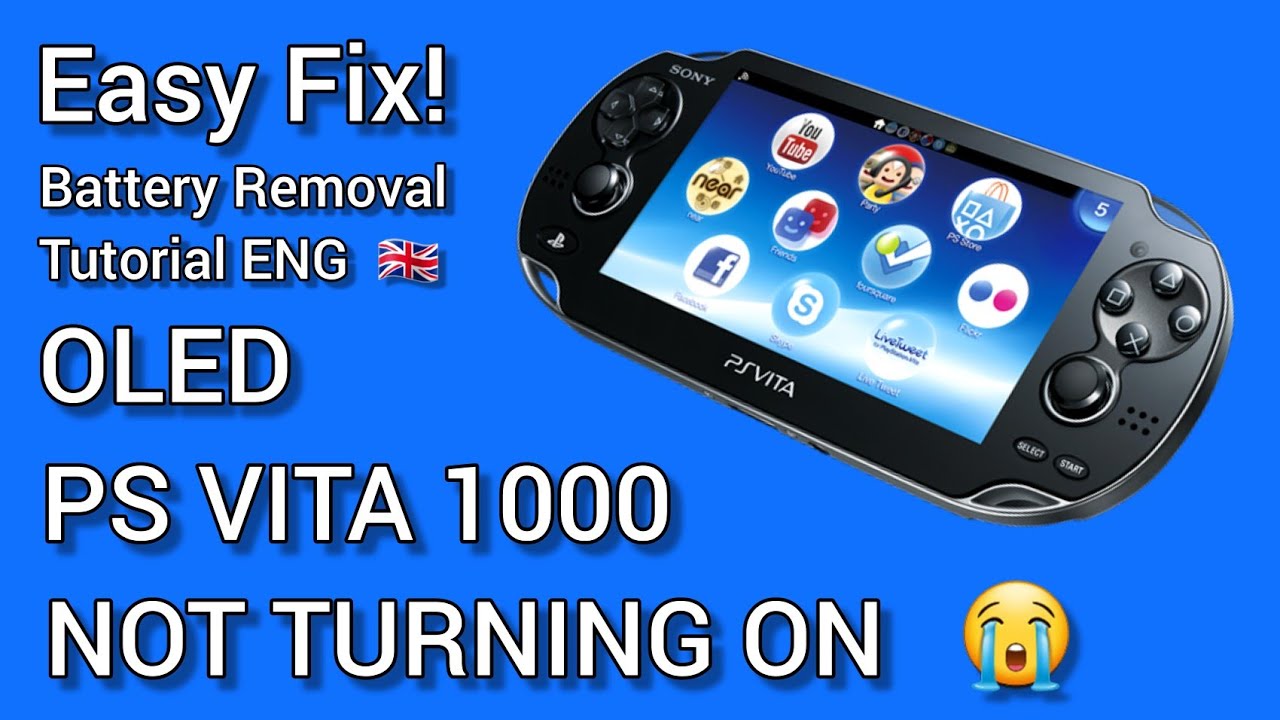 Oled PSVita не включается и не заряжается. Простое решение! Руководство на английском языке