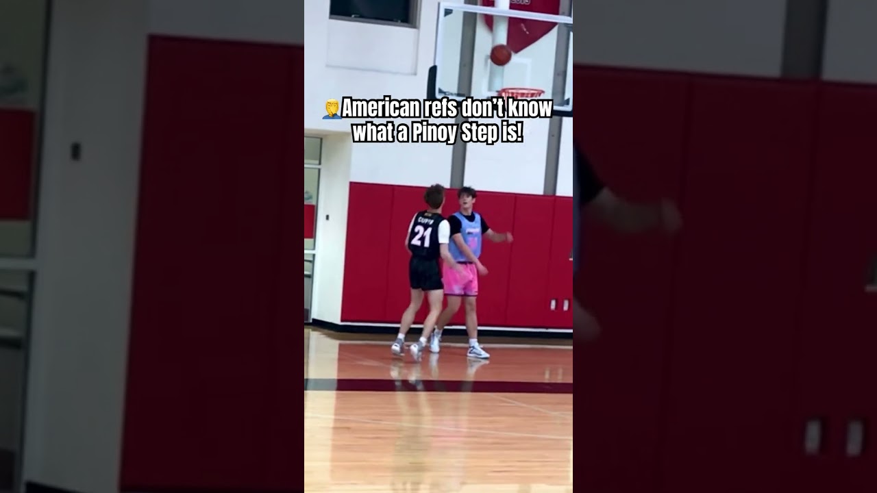 🤦&zwj;♂️American refs don&rsquo;t know what a Pinoy Step is! #Pinoy #Basketball #Hoops #lol #Easy #Fake #Nice