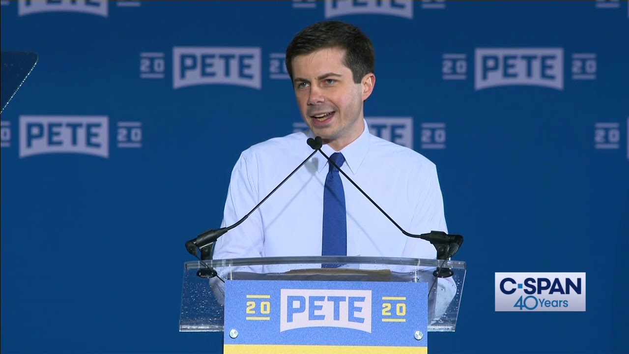Pete Buttigieg Presidential Campaign Announcement (C-SPAN)