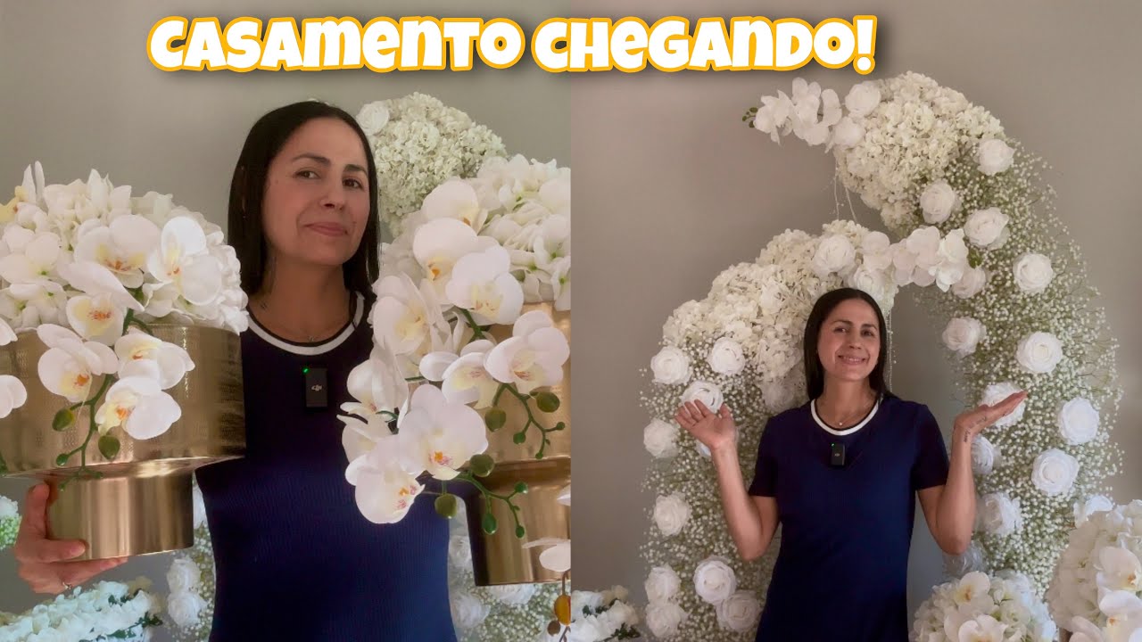 Decorações do casamento que estou fazendo para a minha filha!🇺🇸