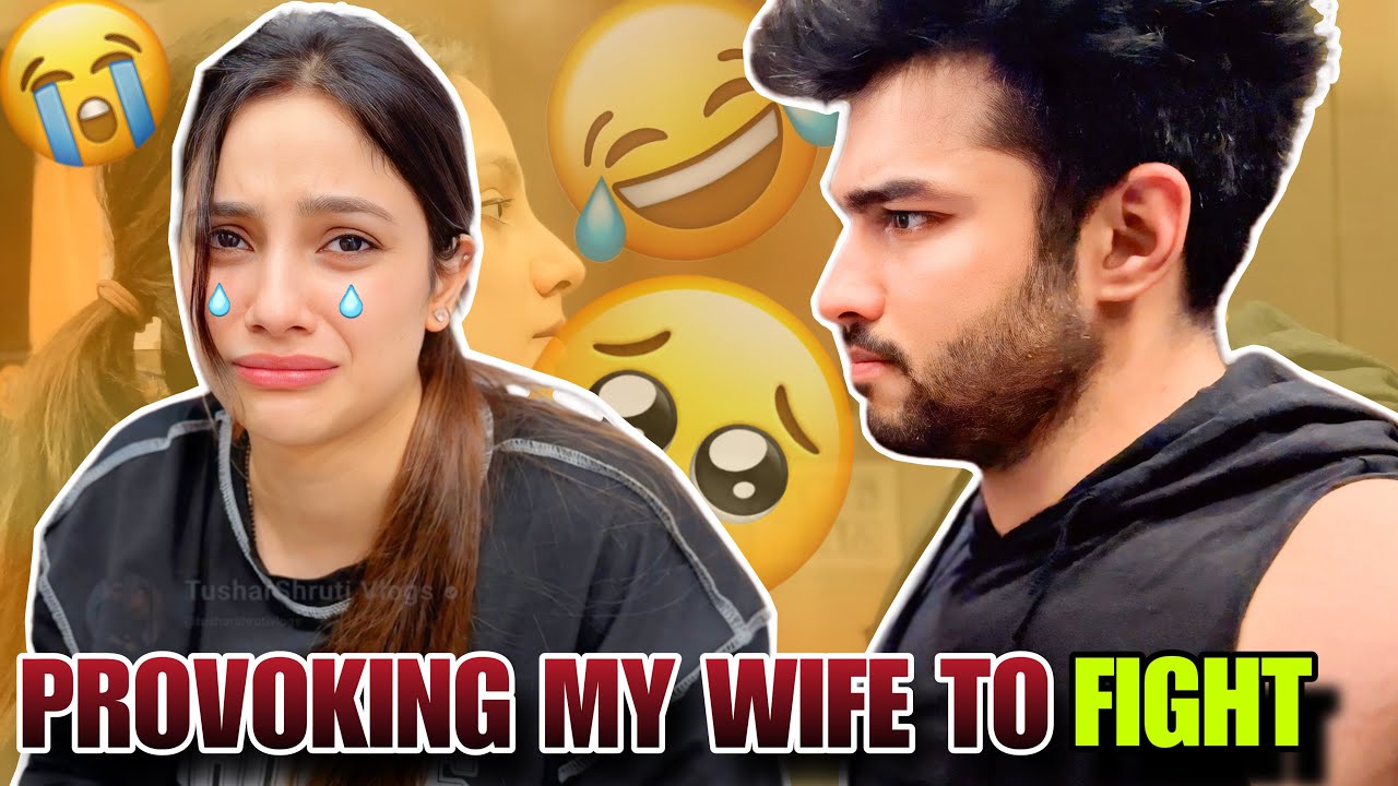 BIWI KO LADNE PAR MAJBOOR KIYA 😂| @tusharshrutivlogs