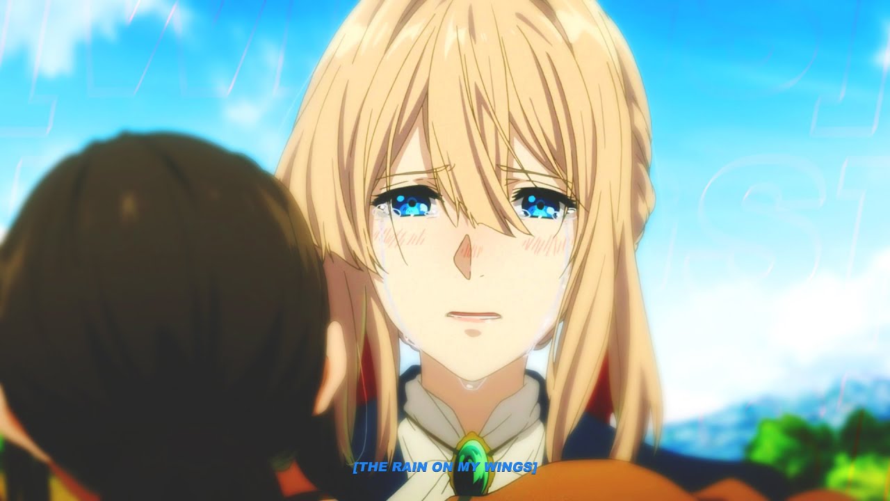 no.cape - the rain on my wings (lyrics) 「AMV」