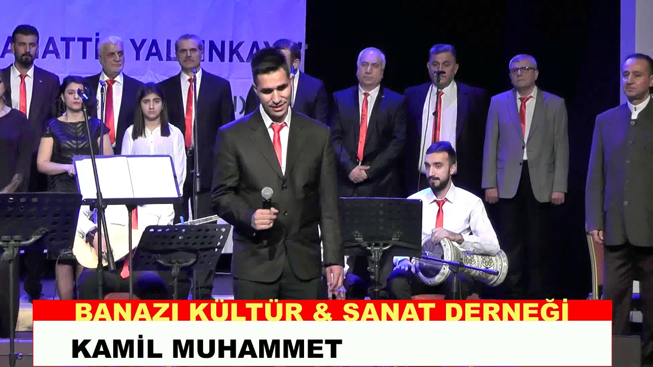 KAMİL MUHAMMET eğim eğim olmuş gülün dalları /kayanın dibinde malmı yayılır
