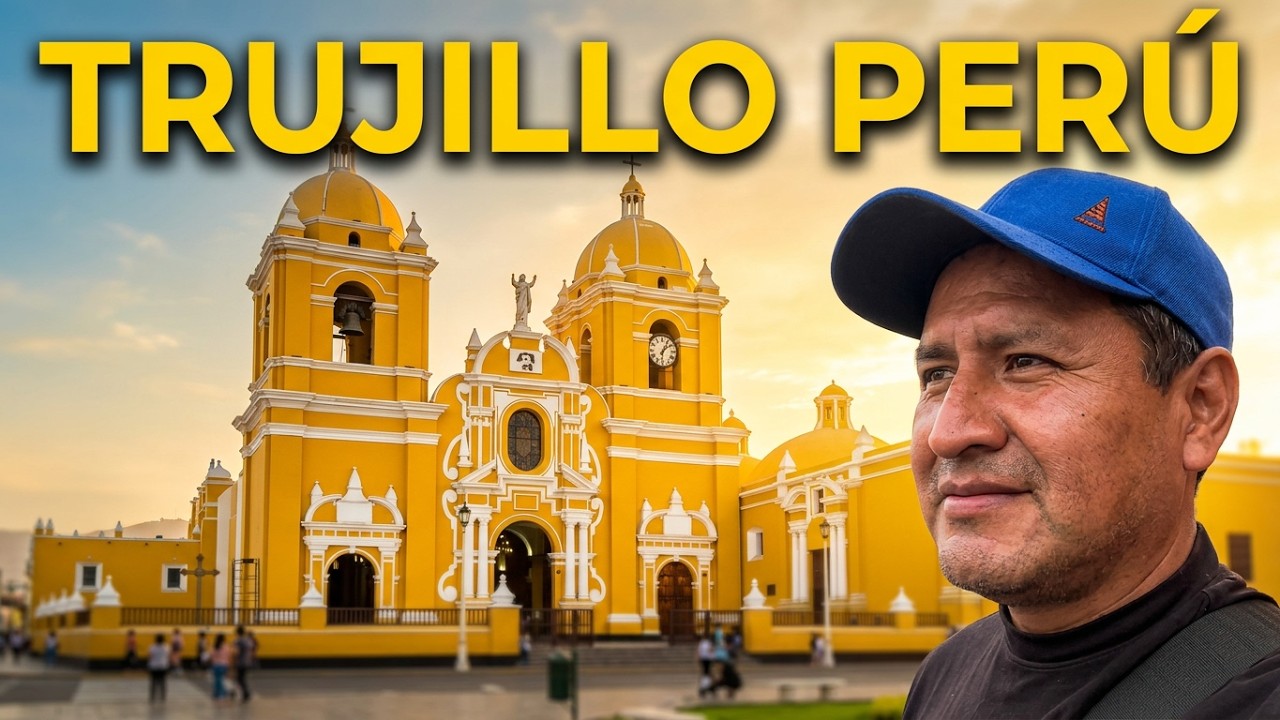 Así es caminar por Trujillo 🇵🇪 hasta la Plaza de Armas