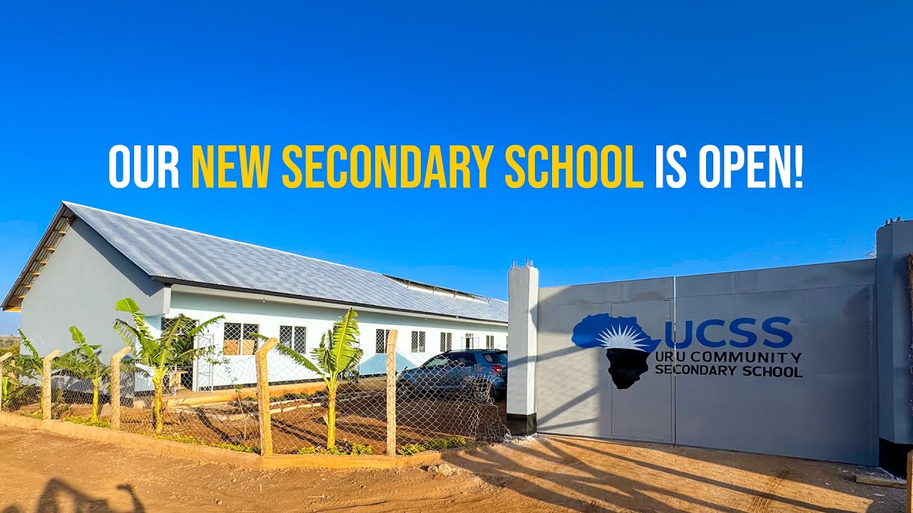 Shaping Brighter Futures: Uru Community Secondary School is Open