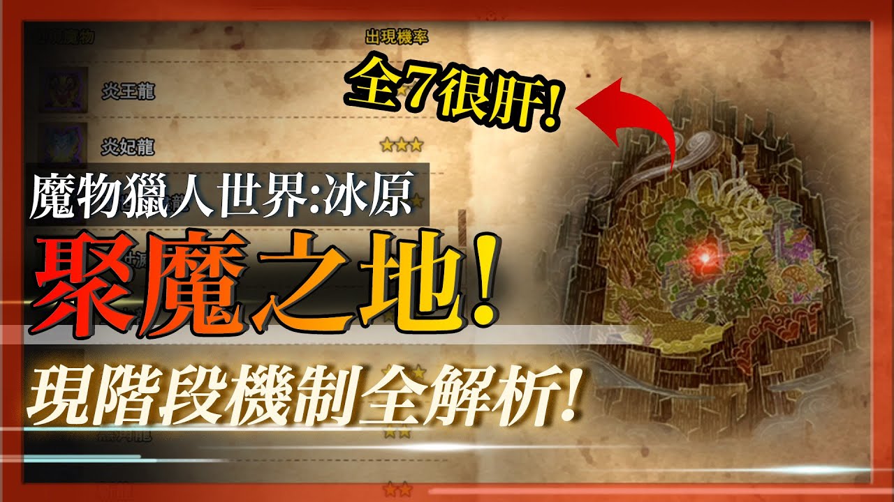 聚魔之地！現階段機制全解析！- 魔物獵人世界:冰原 MHWI - 莎皮塞維爾