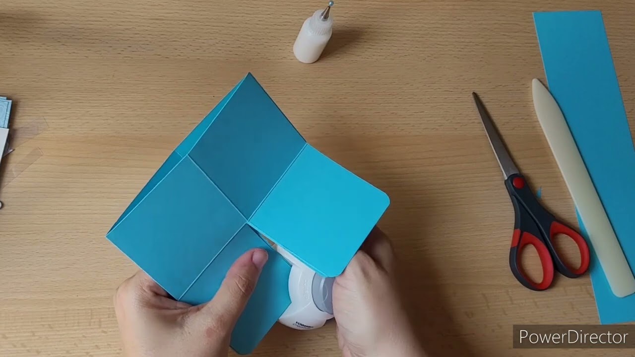 Pop up Karten Box, mit Action Block und Stanzen 🥰Vorsicht, es wird maritim ⚓