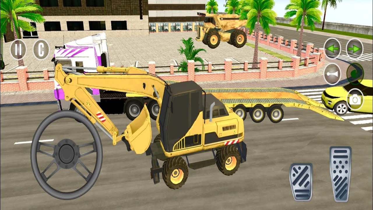 JCB Road Construction 3D Gameplay - Road Construction Games 2025 - Andriod Gameplay