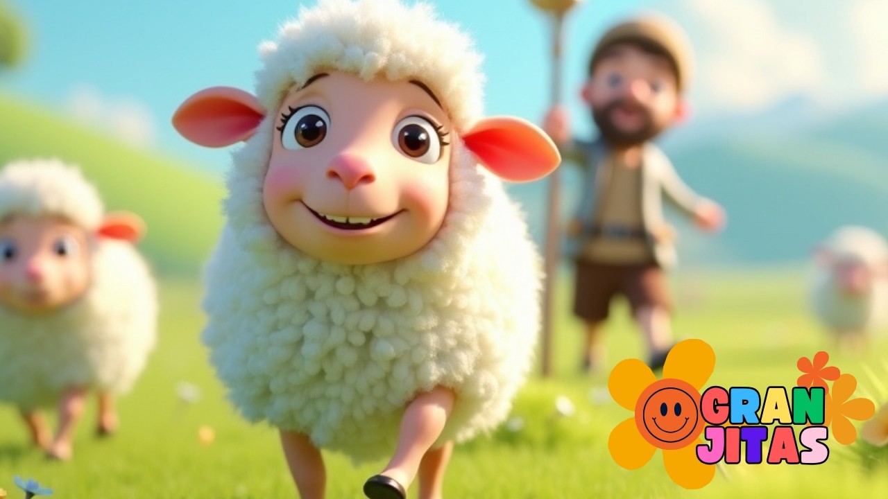 Lana la Ovejita 🐑 | Canción Infantil sobre la Amistad y la Diversión