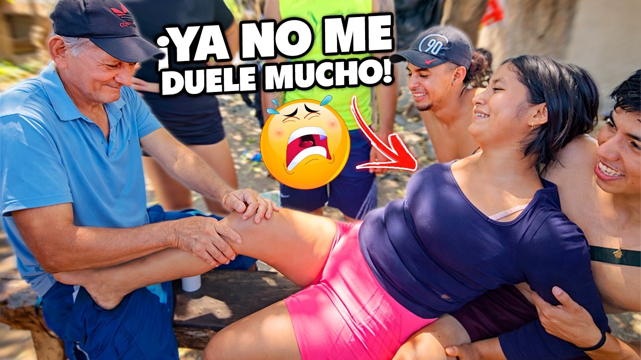 Julissa no se quería dejar sobar y le agarra como loca😲