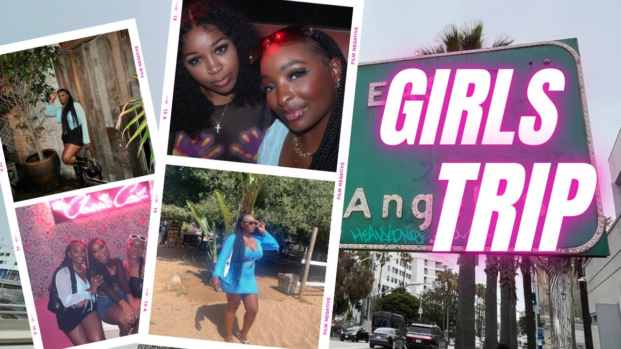 GIRLS TRIP TAKES LA & MEXICO | Beach + Night Clubs + Carnival Cruise