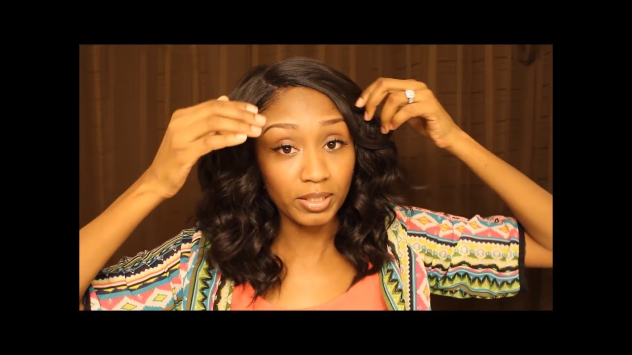 Janet Collection Niki-Wavy Bob Wig!