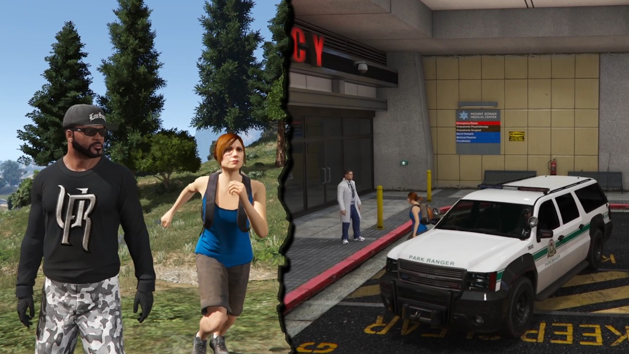 JADI PETUGAS KEPOLISIAN MENYELAMATKAN TURIS YANG TERSESAT - GTA 5 INDONESIA
