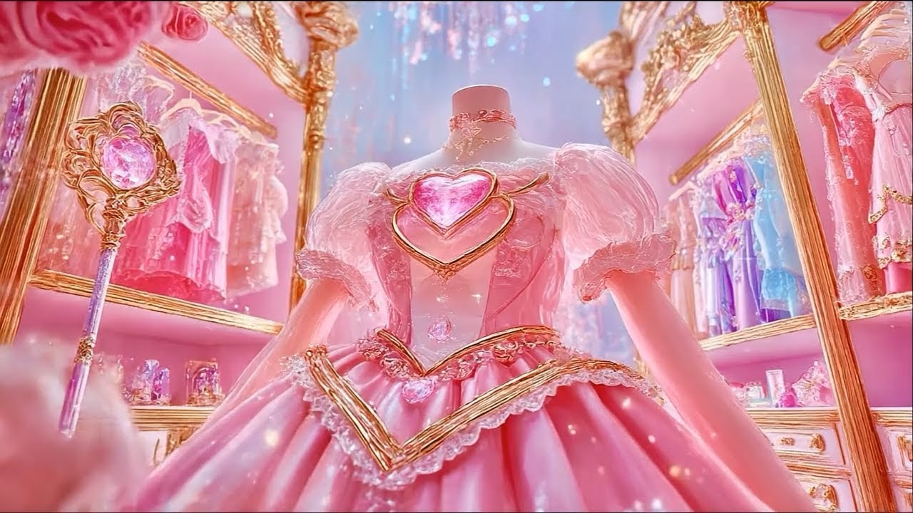 🌙🎀【ASMR】魔法少女の出勤準備💄✨メイク&rarr;衣装&rarr;武器部屋コレクションまで全部見せる💗✨#asmr #asmrsounds #satisfying #satisfying #ai #睡眠