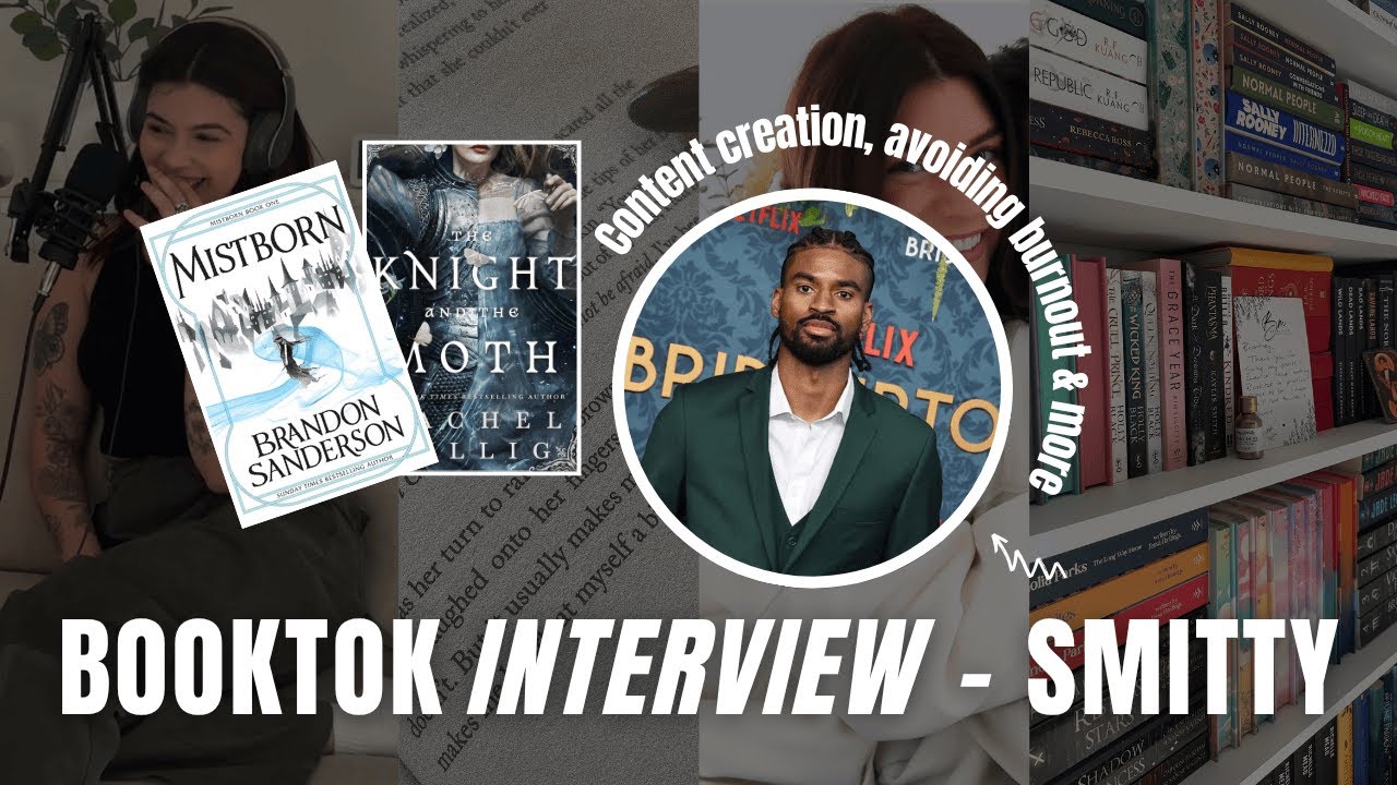 Interviewing Smitty | Joining BookTok, content creation, bookish smash or pass & more 📚