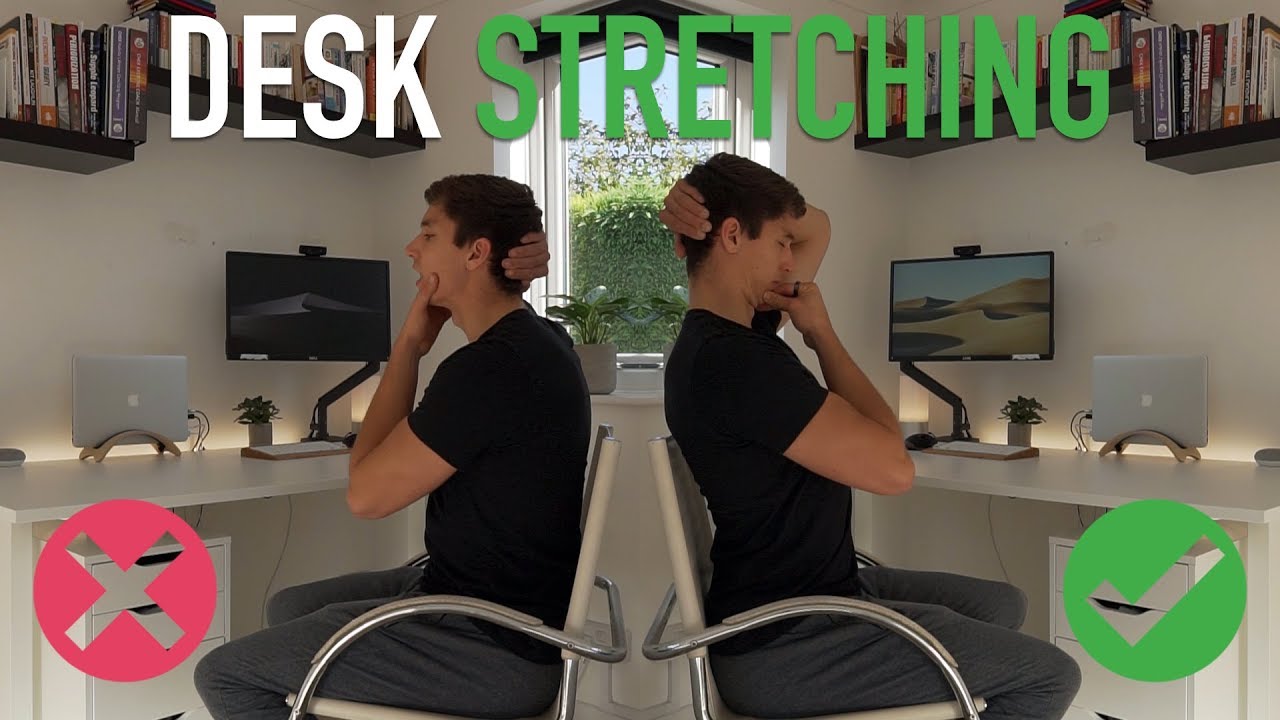 Desk Workers Stretching Routine! (FOLLOW ALONG)