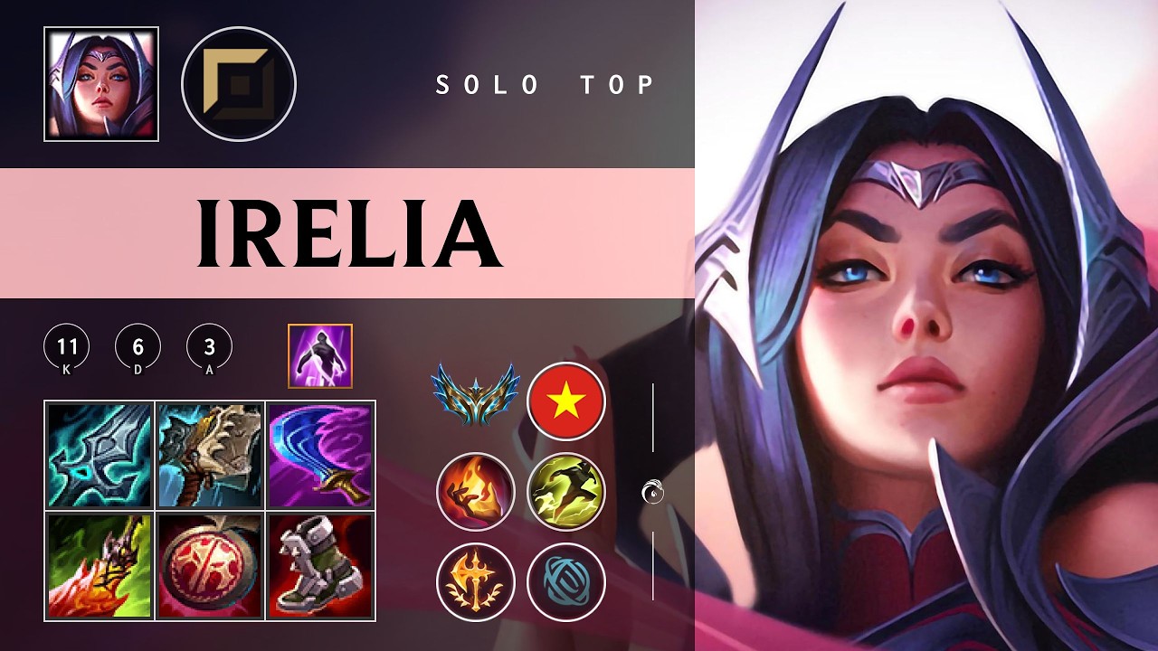 Irelia Top vs Aatrox - VN Challenger Patch 26.05