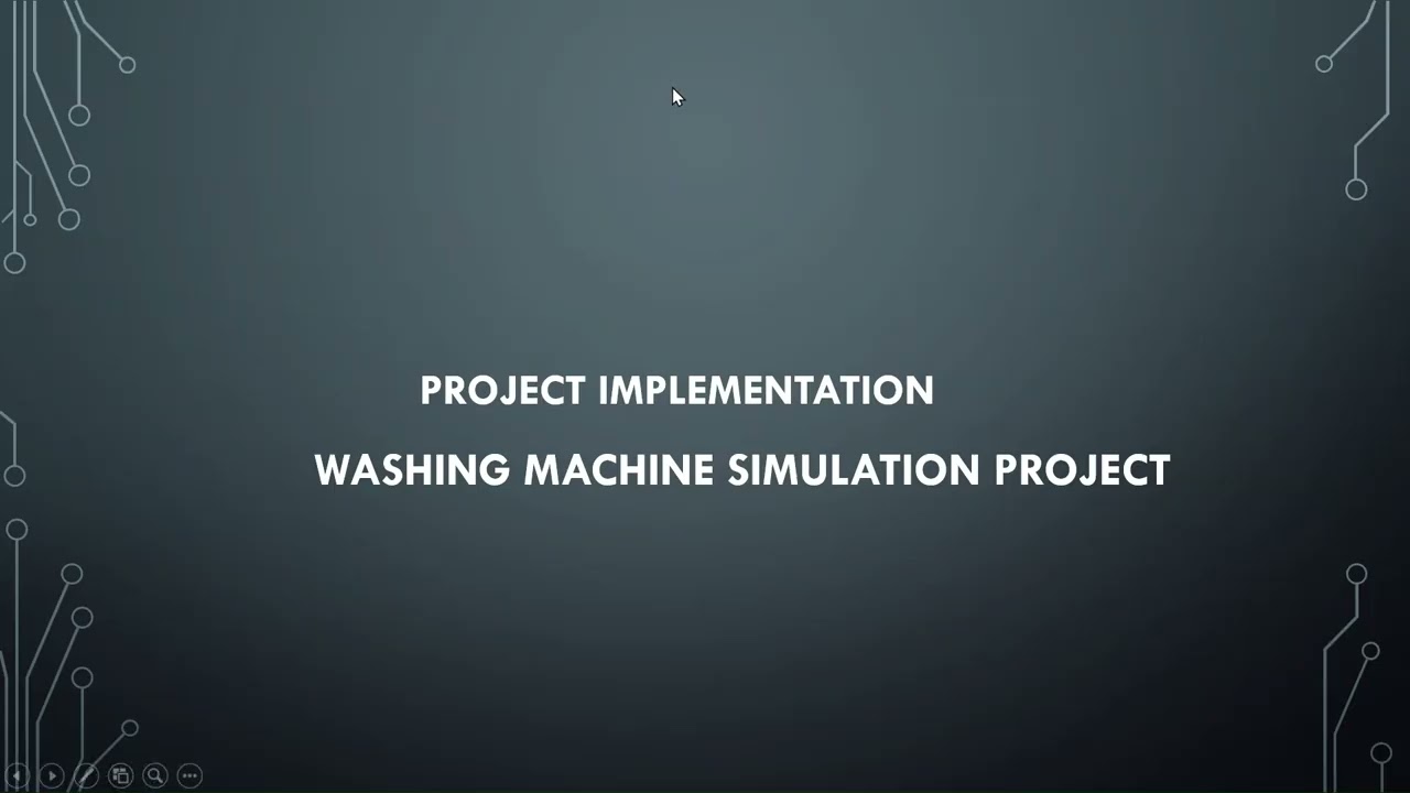 Embedded Systems Project- B9 | Washing Machine Control System | Emertxe Information Technology
