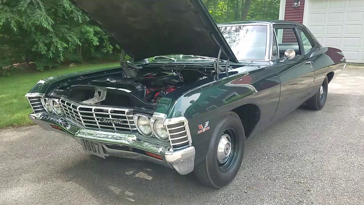 1967 Chevy Bel Air 427  4SPD 2 Door Post FOR SALE