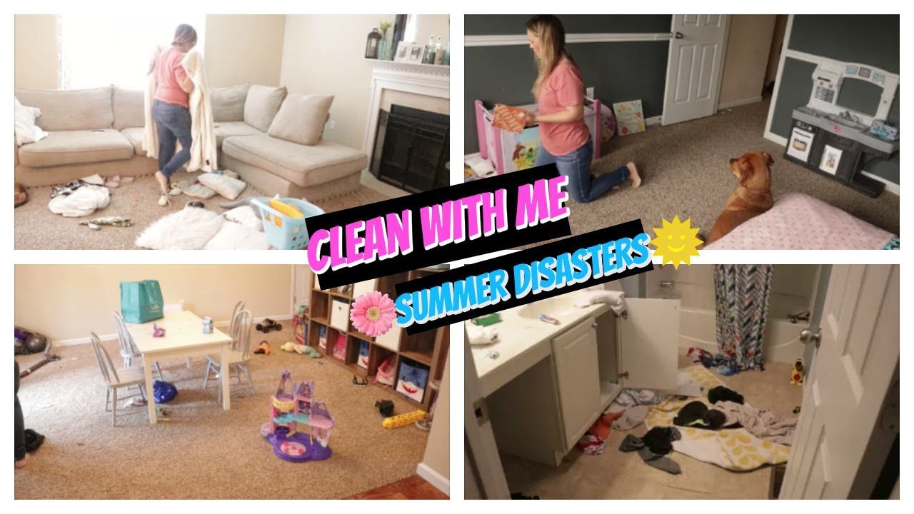 Super messy clean with me | clean with me 2019
