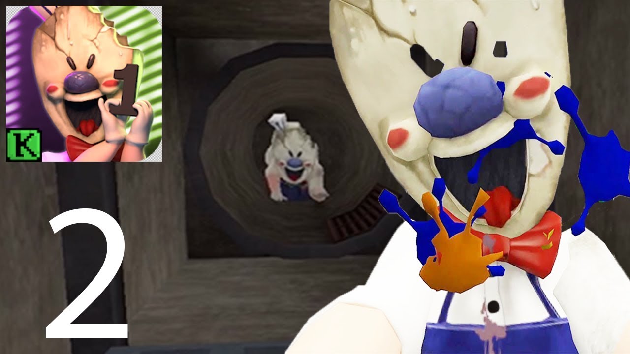 Ice Scream: Horror Adventure - New Halloween Update Cafeteria - Gameplay Walkthrough Part 2