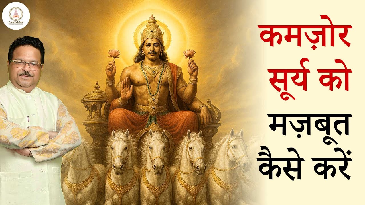 कमजोर सूर्य को बलवान कैसे बनाएं l Weak Sun in Astrology | Powerful remedies for Weak Sun lसूर्य ग्रह