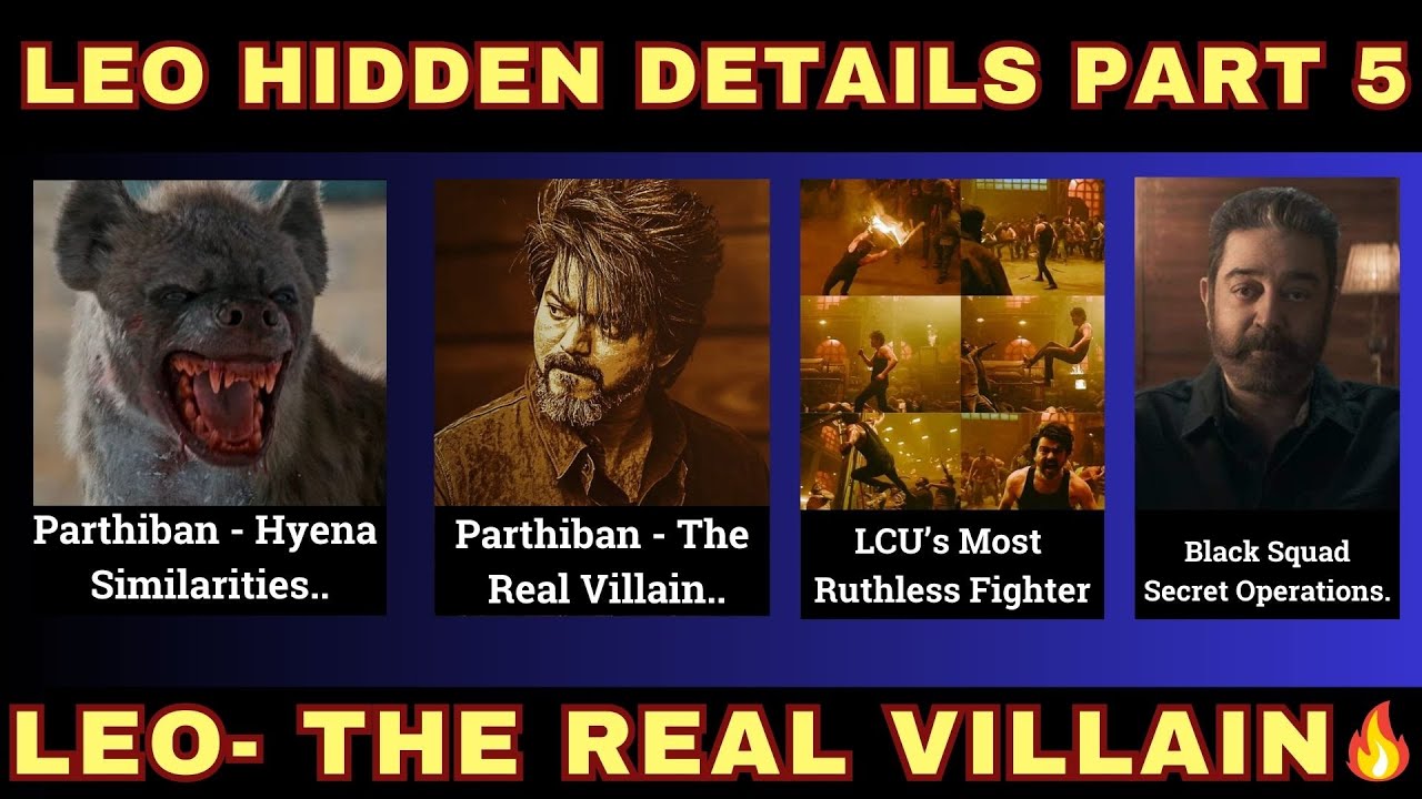 LEO - Shocking Hidden Details Part 5 | LEO 2 Hints | Thalapathy Vijay - Leo Decoding Lokesh kangaraj
