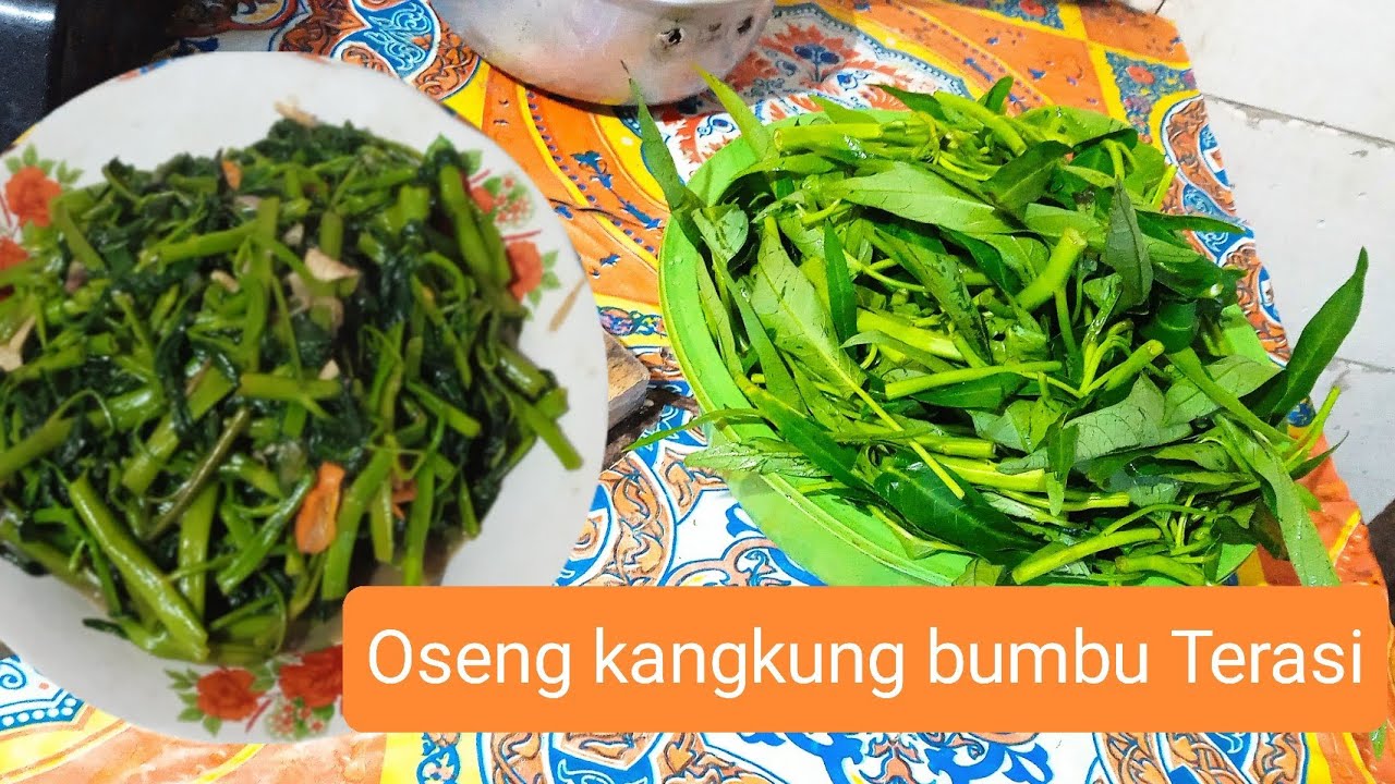  KANGKUNG BUMBU TERASI❗#oseng 