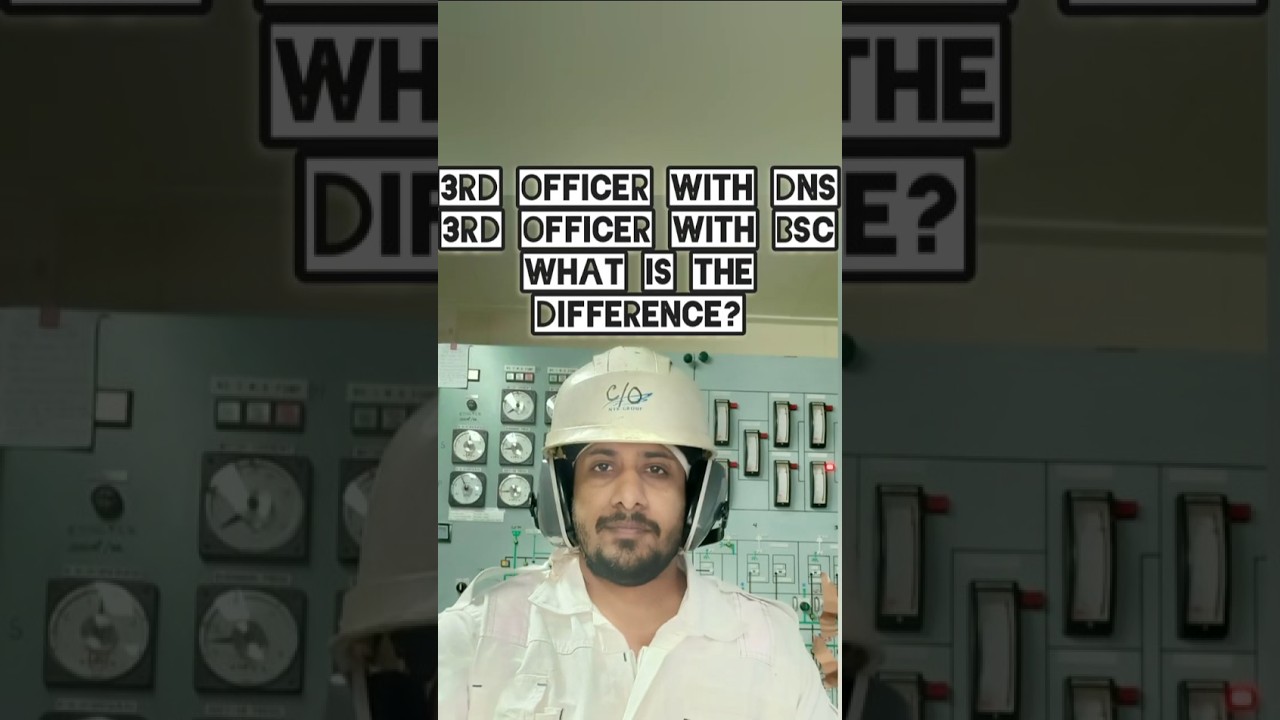 DNS vs BSC | Difference in Third Officer Role? | Know the fact