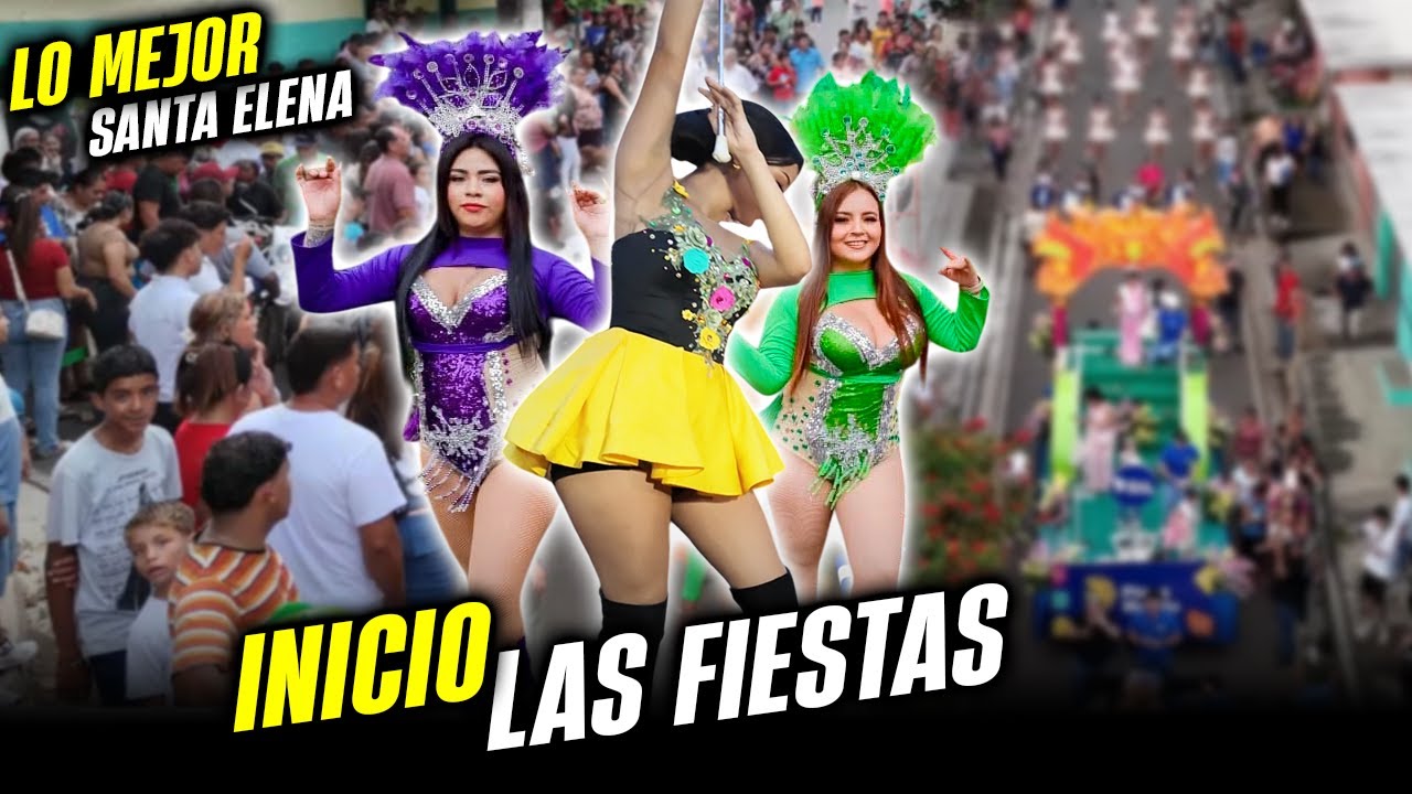 🎉FIESTAS PATRONALES de Santa Elena USULUTAN, EL SALVADOR🤩 DESFILE DE CORREOS 💃