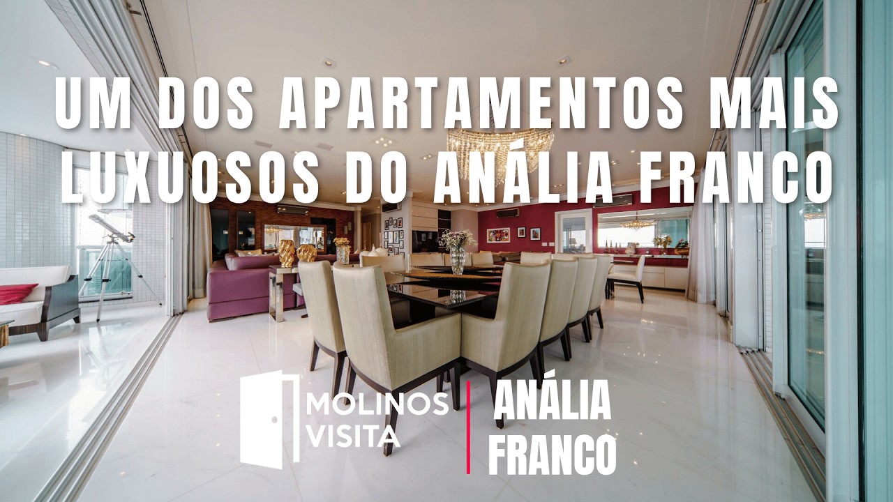 Apartamento de R$5.000.000 em São Paulo com uma sala para 7 Ambientes | MC1709 | Molinos Visita