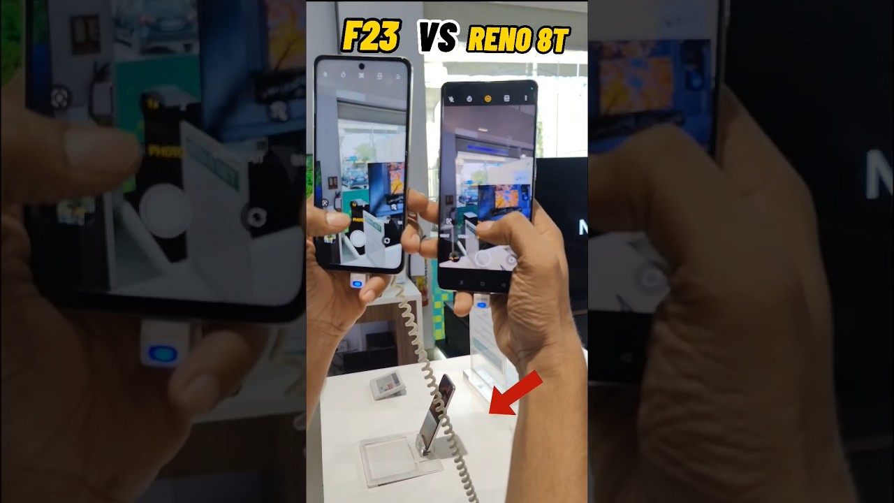 oppo 8t and oppo f23 camera test #oppo #f23 #reno8t #iphone #moto #shortsfeed #vivo #viral #samsung